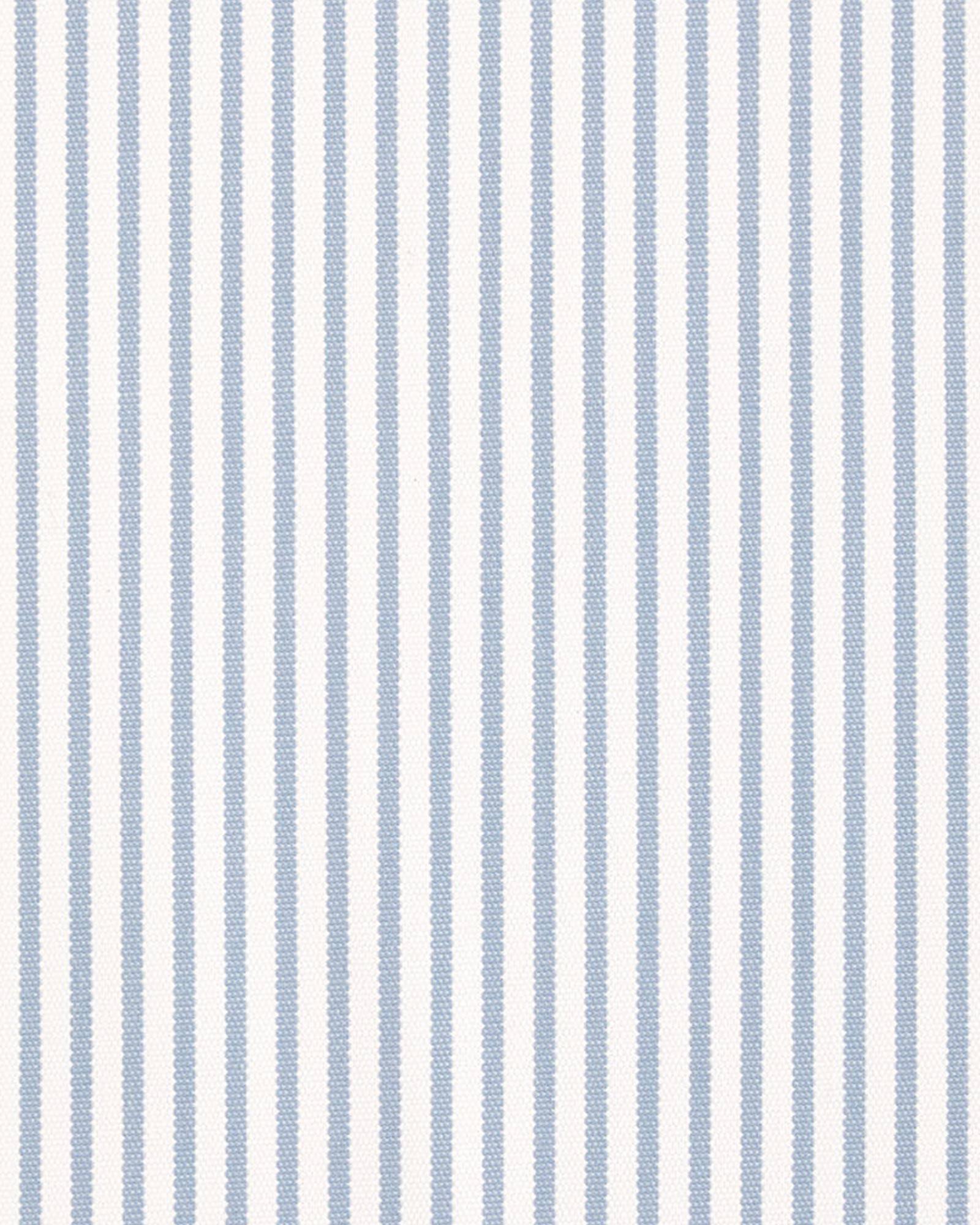 Perennials Pinstripe Fabric Swatch - Coastal Blue | Serena & Lily