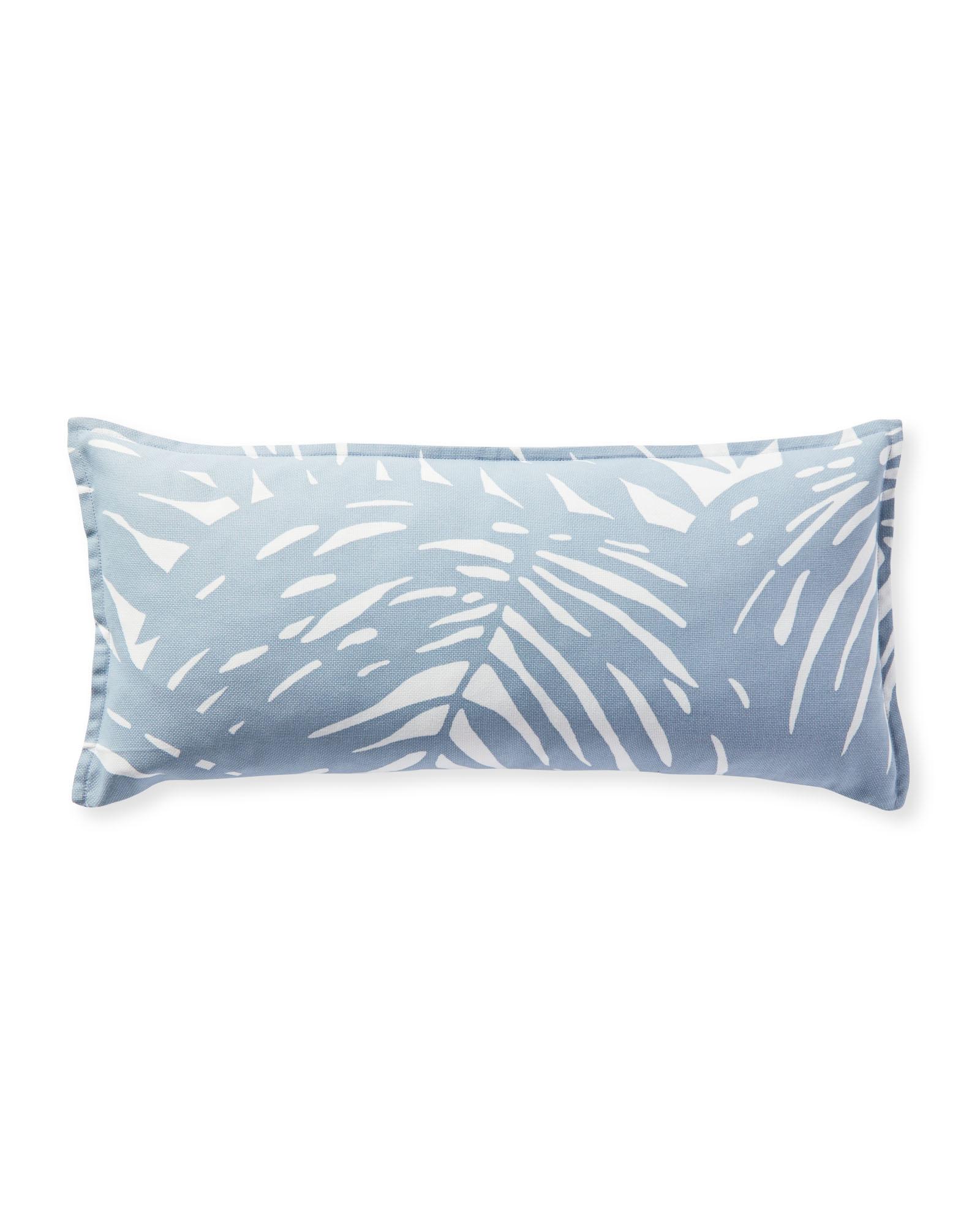 Bowden Pillow Cover in Coastal Blue, 20 Sq | Serena & Lily