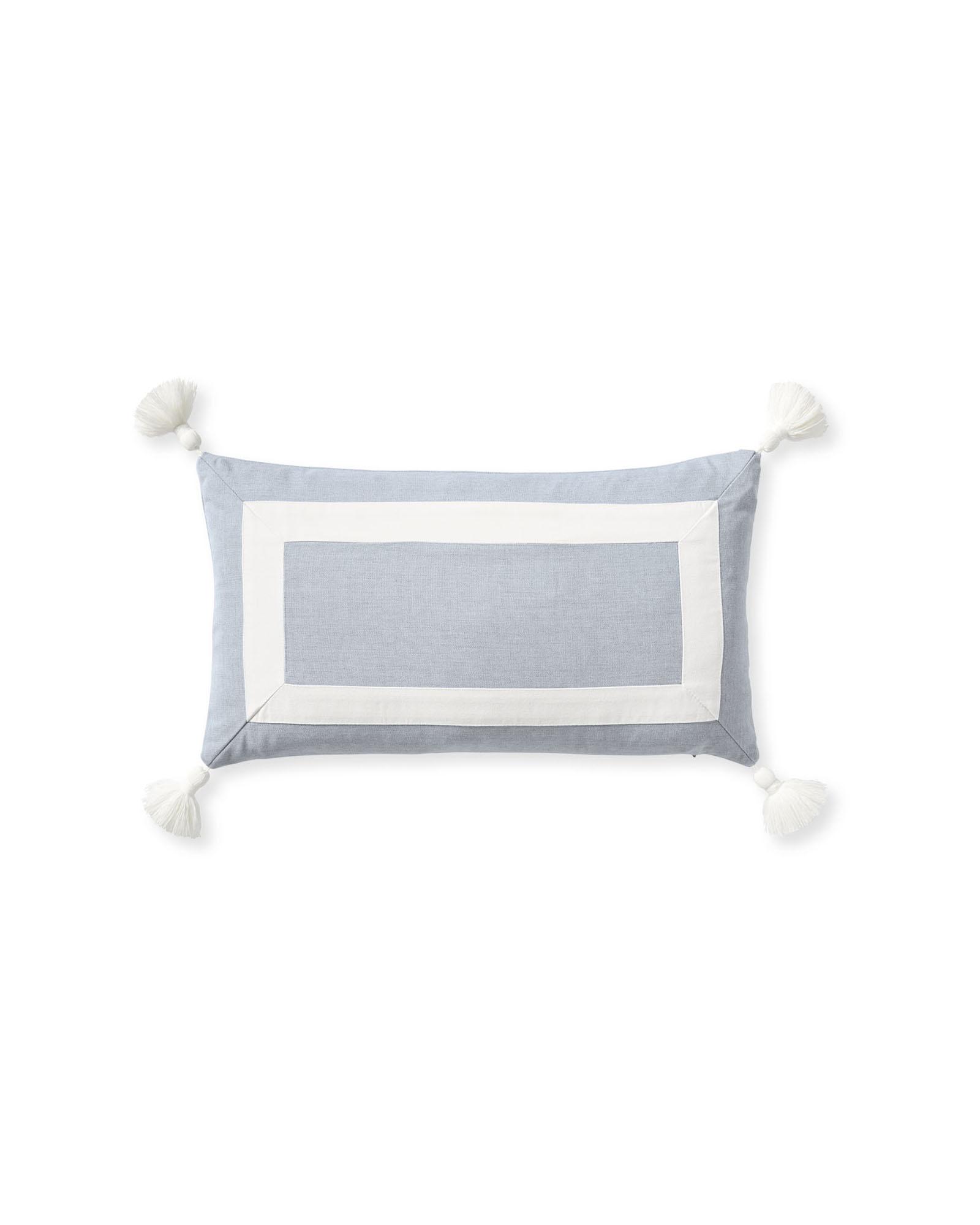 Pillow cover border outlet design