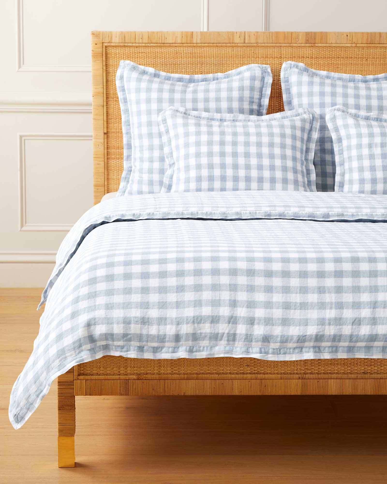Hyannis Linen Duvet Cover Serena and Lily