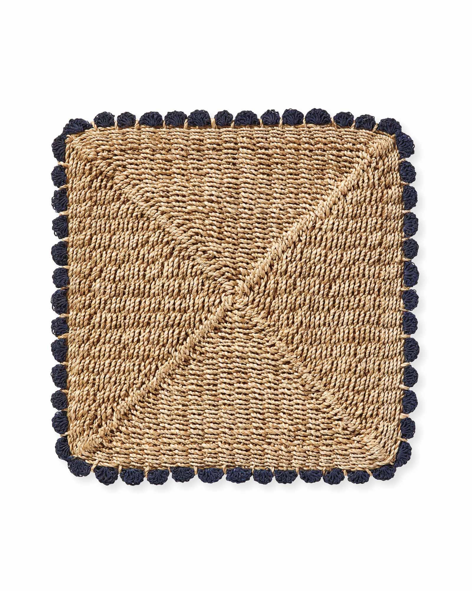 Woven Seagrass Placemats and Coasters Set