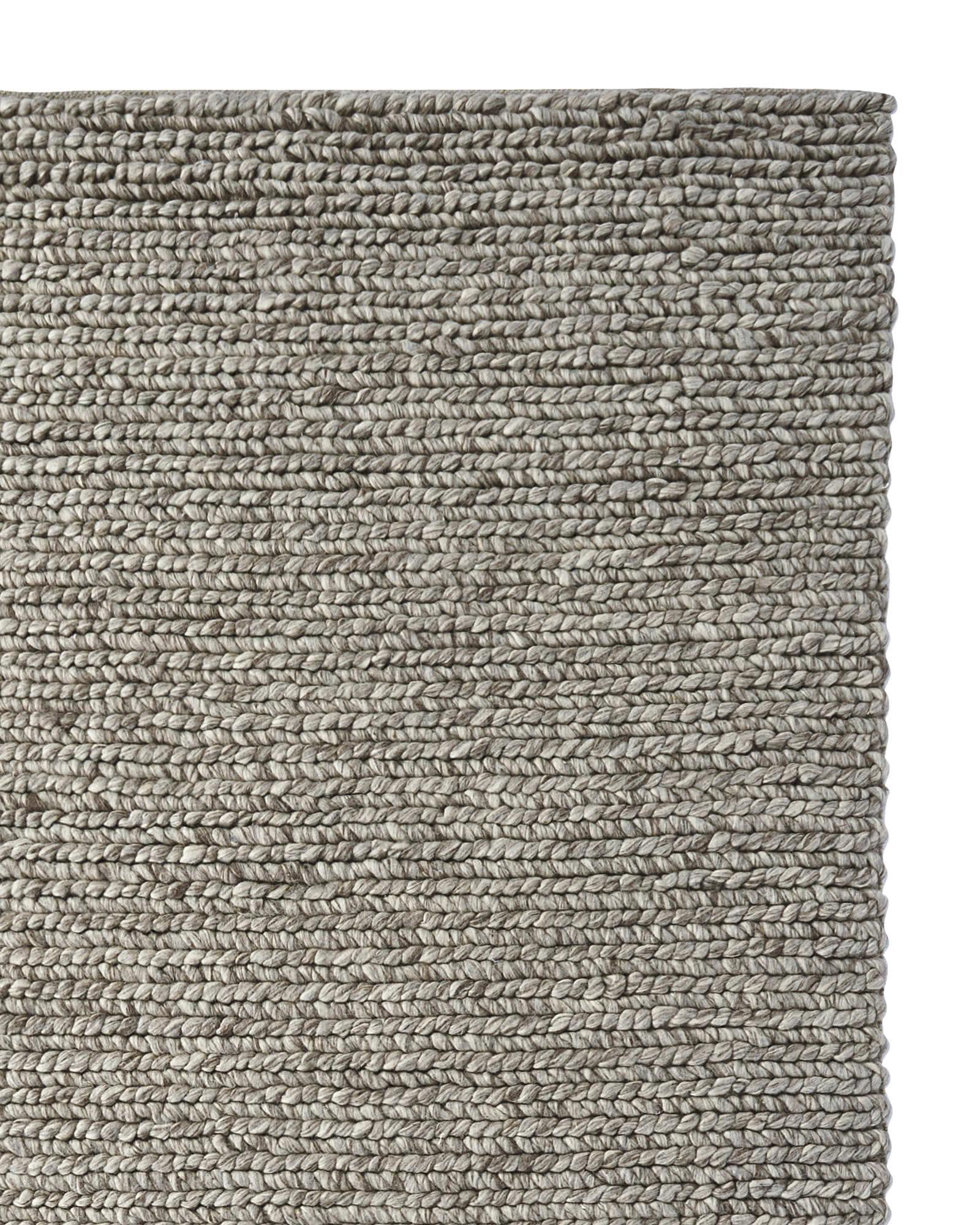 Braided Wool Rug Swatch Serena and Lily