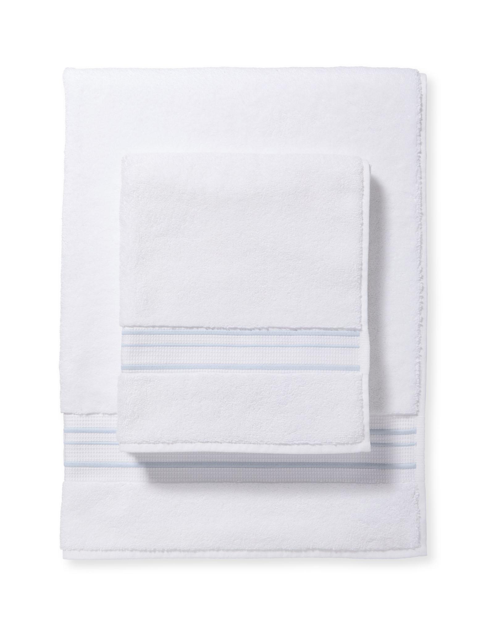 Soho living striped online towels