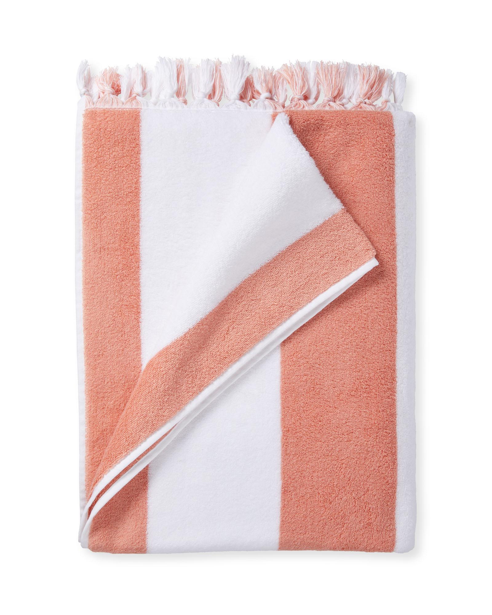 Organic Towel Sets in Seashell Pink, Towel Collection