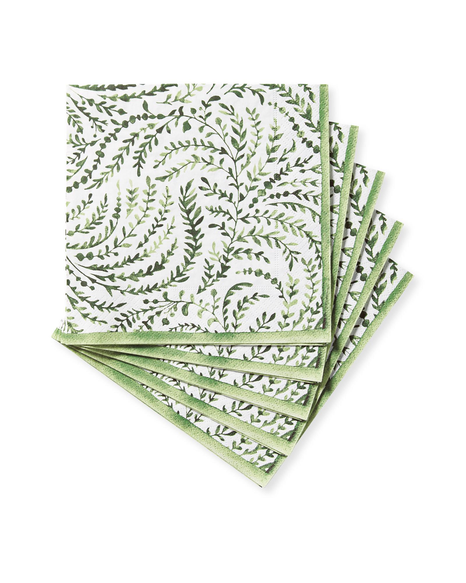 Priano Napkins Green Serena and Lily