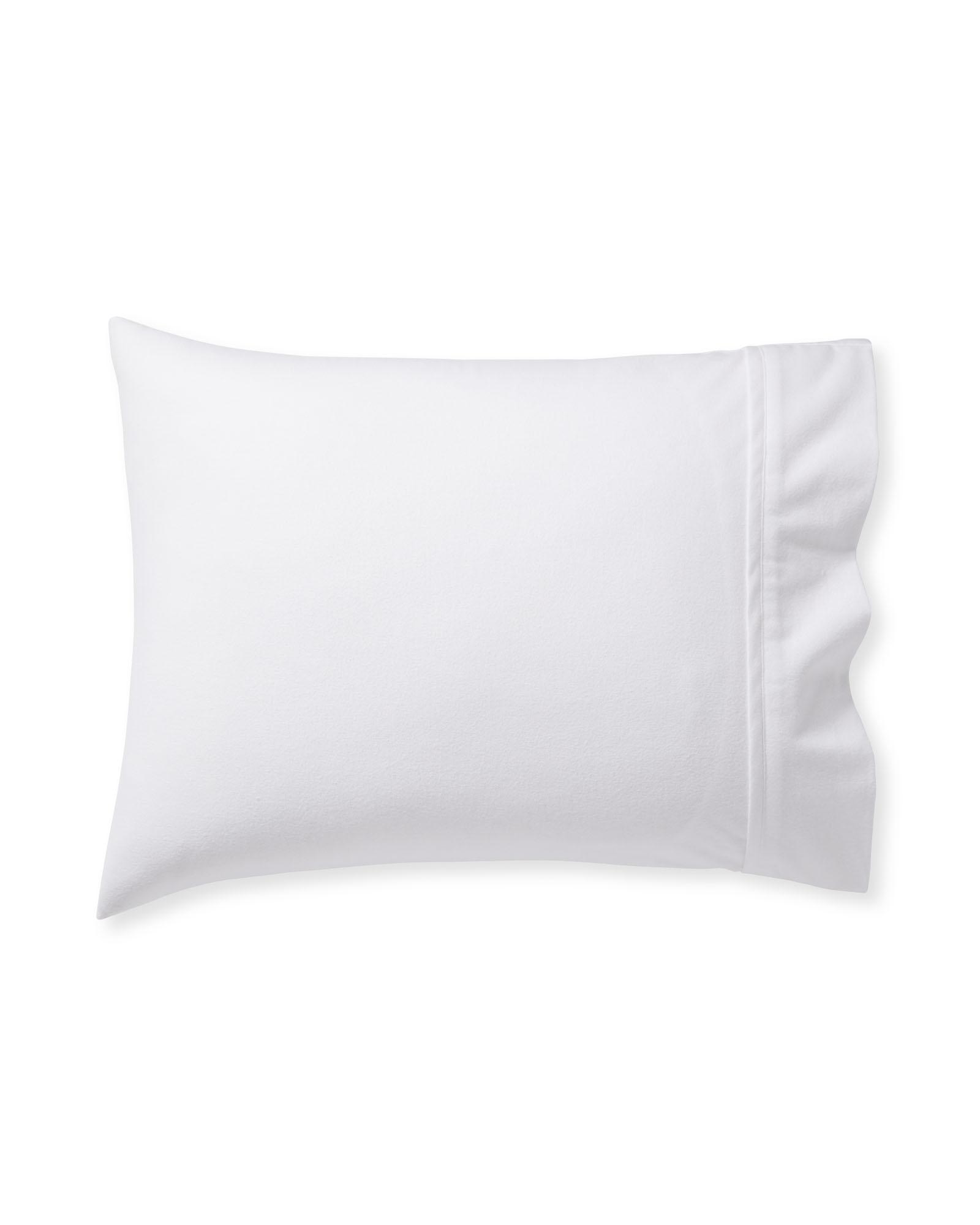 Belvedere Brushed Cotton Pillowcases (Set of 2) Serena and Lily