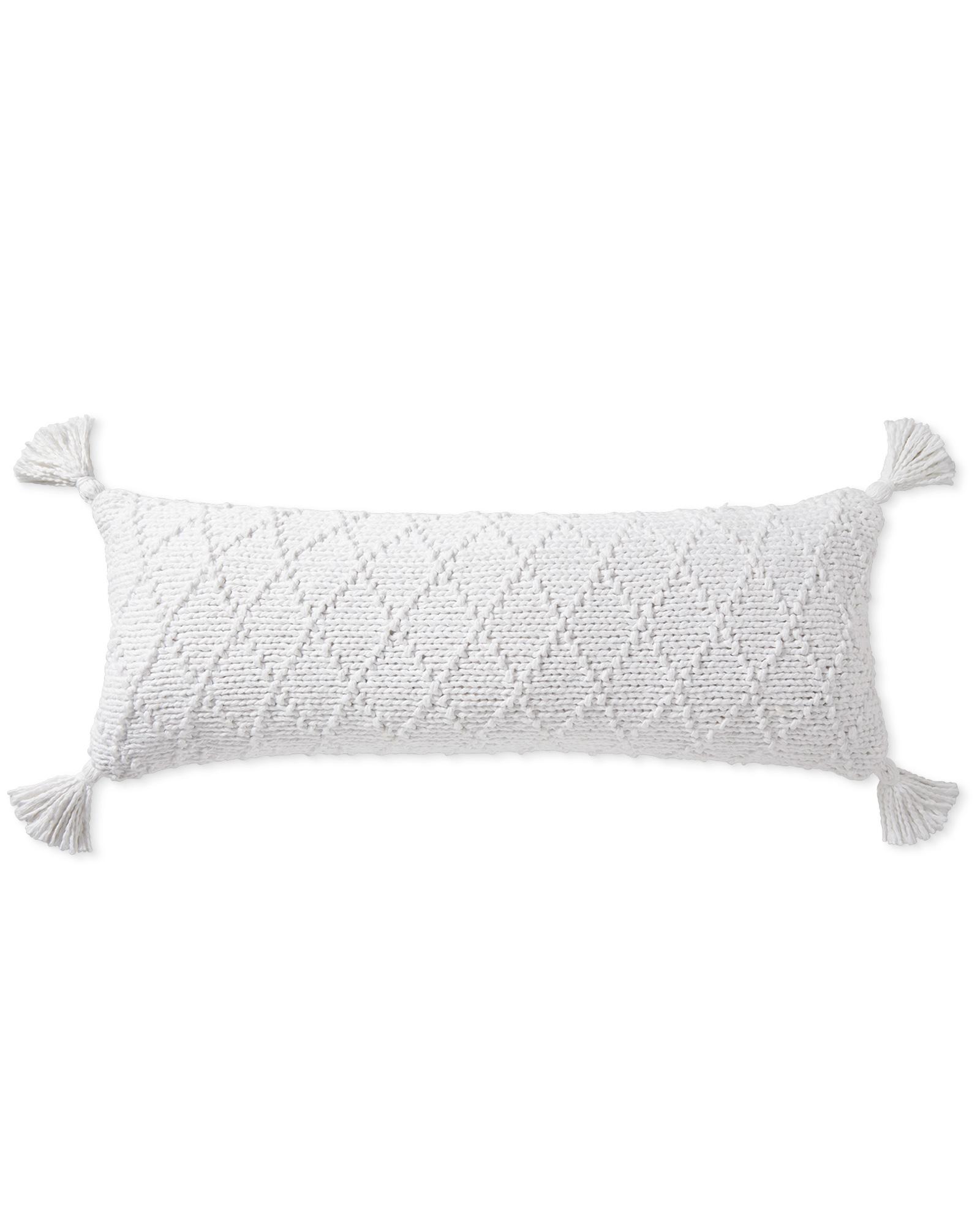 Fisherman's Knit Pillow Cover Serena and Lily