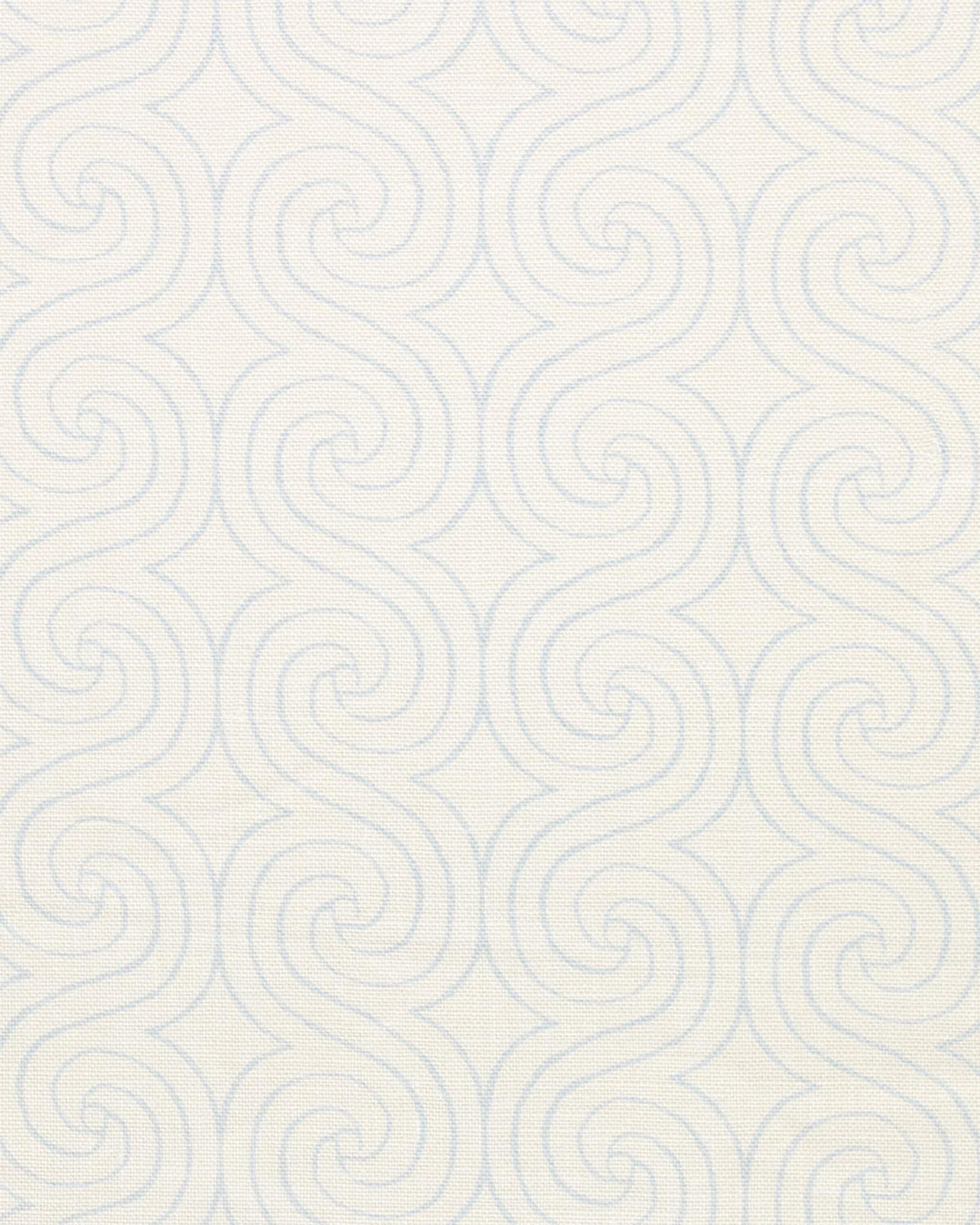 Fabric by The Yard - Swirl Linen in Sky Blue | Serena & Lily