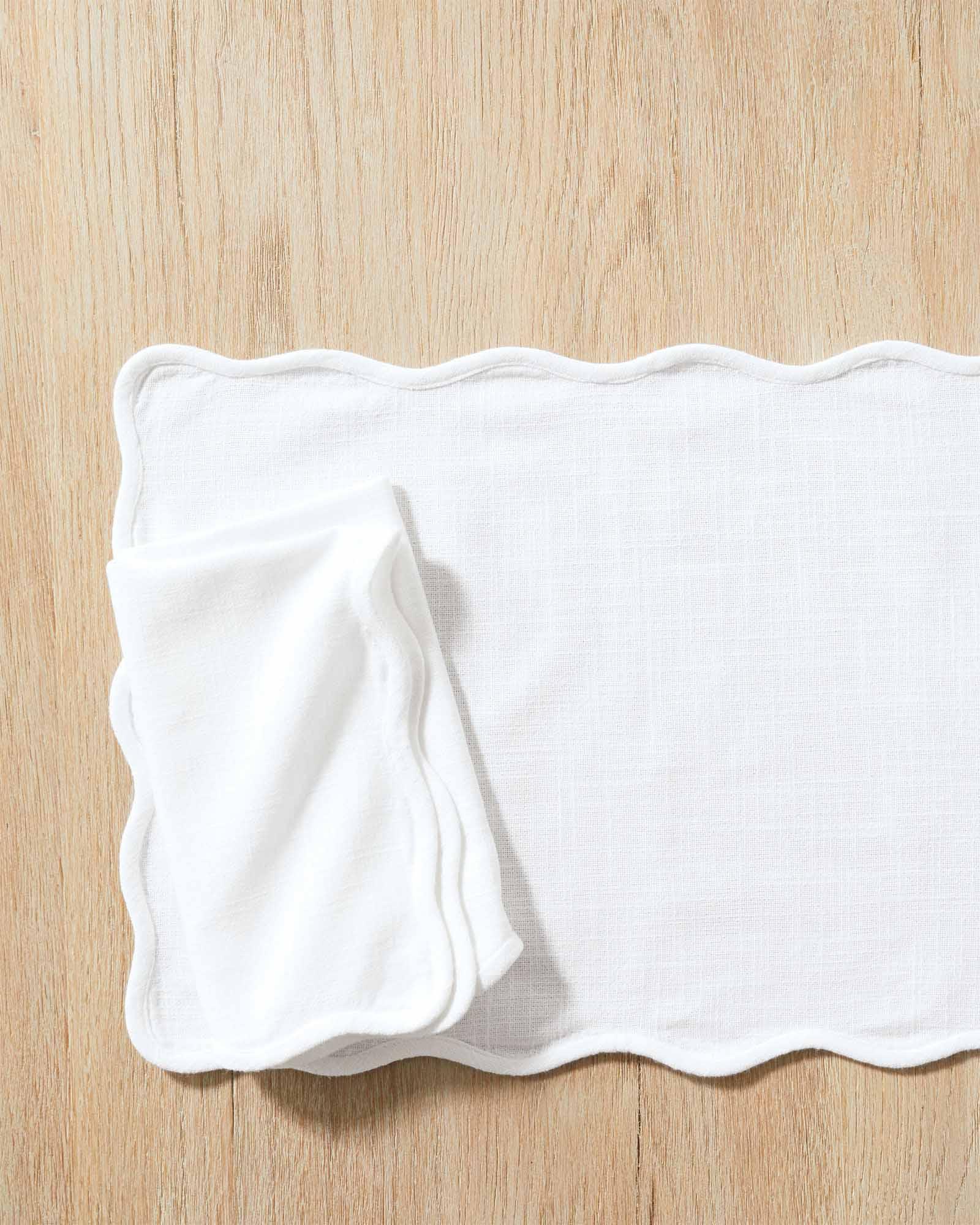 Amalfi Stripe Linen Napkins, Set of 4