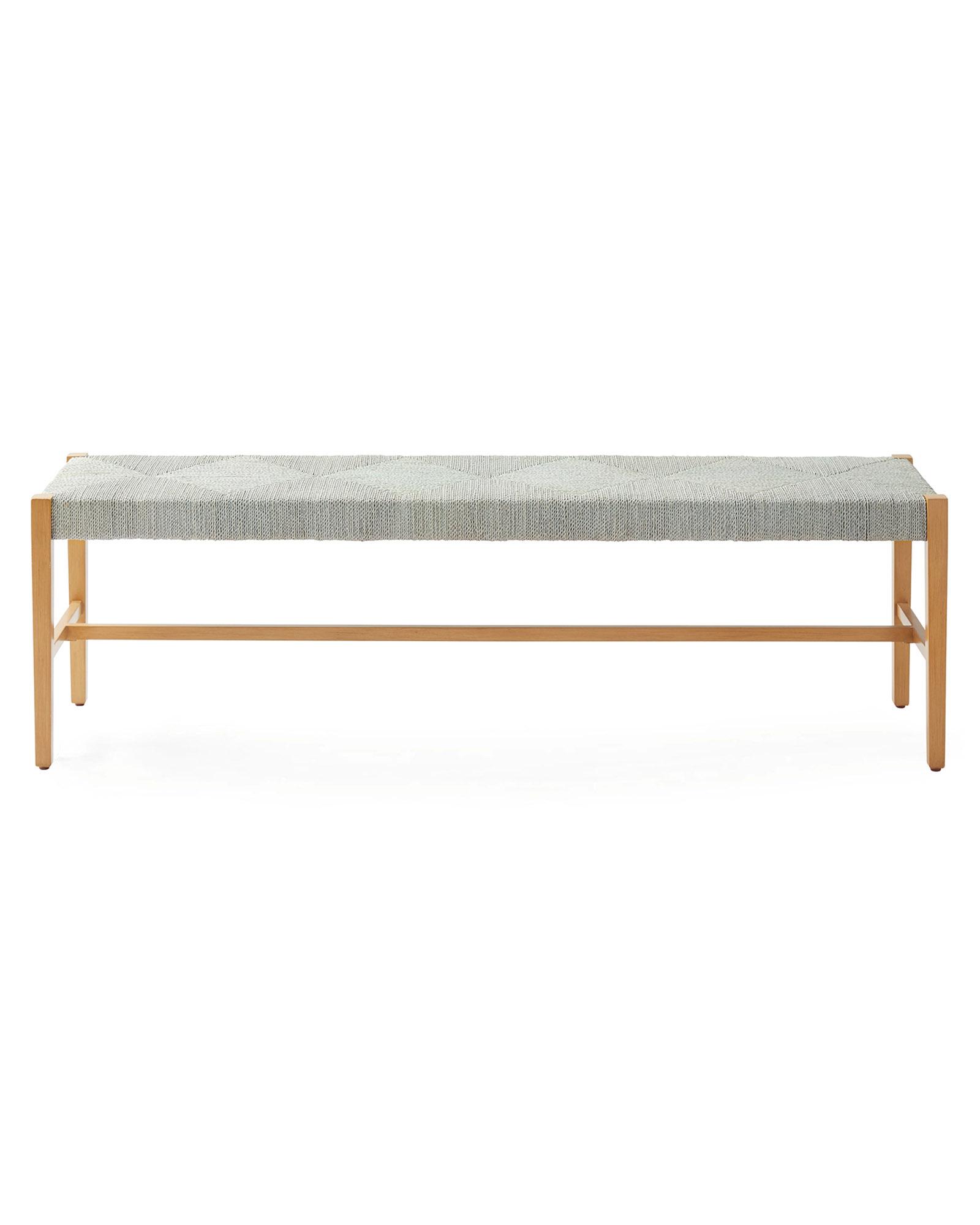 Rattan 2025 backless bench