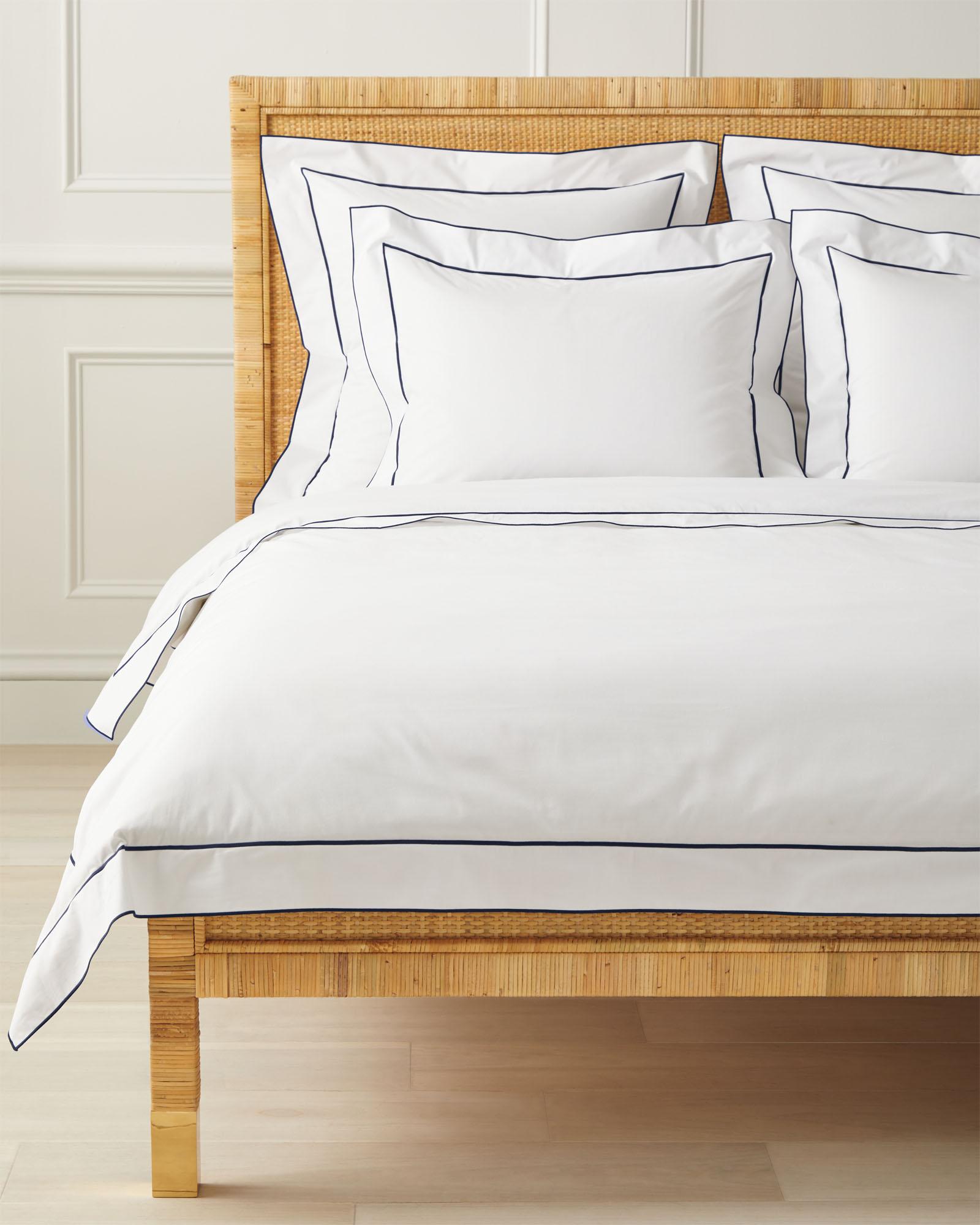 Bristol Percale Duvet Cover Serena and Lily