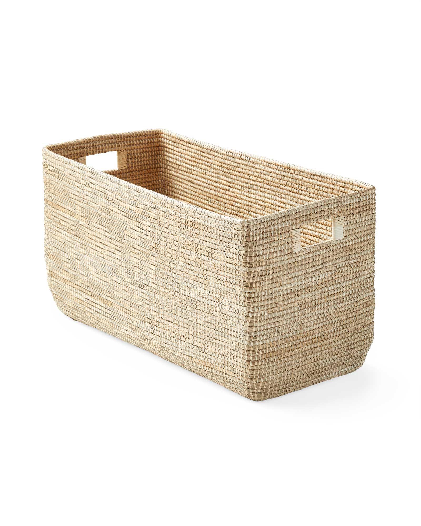 La Jolla Rattan Rectangular Tissue Box Cover