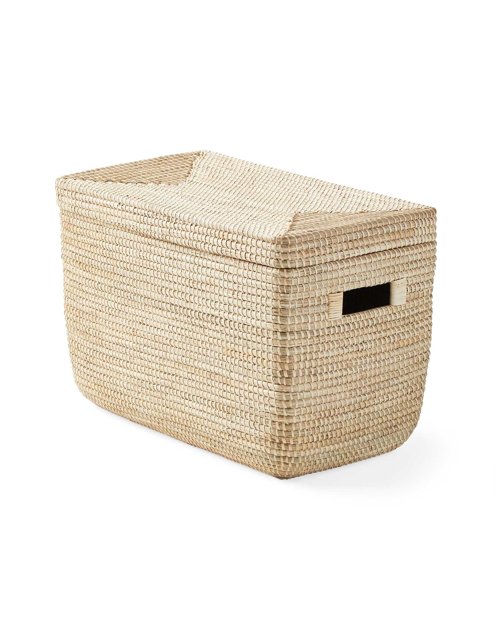 La Jolla Rattan Rectangular Tissue Box Cover