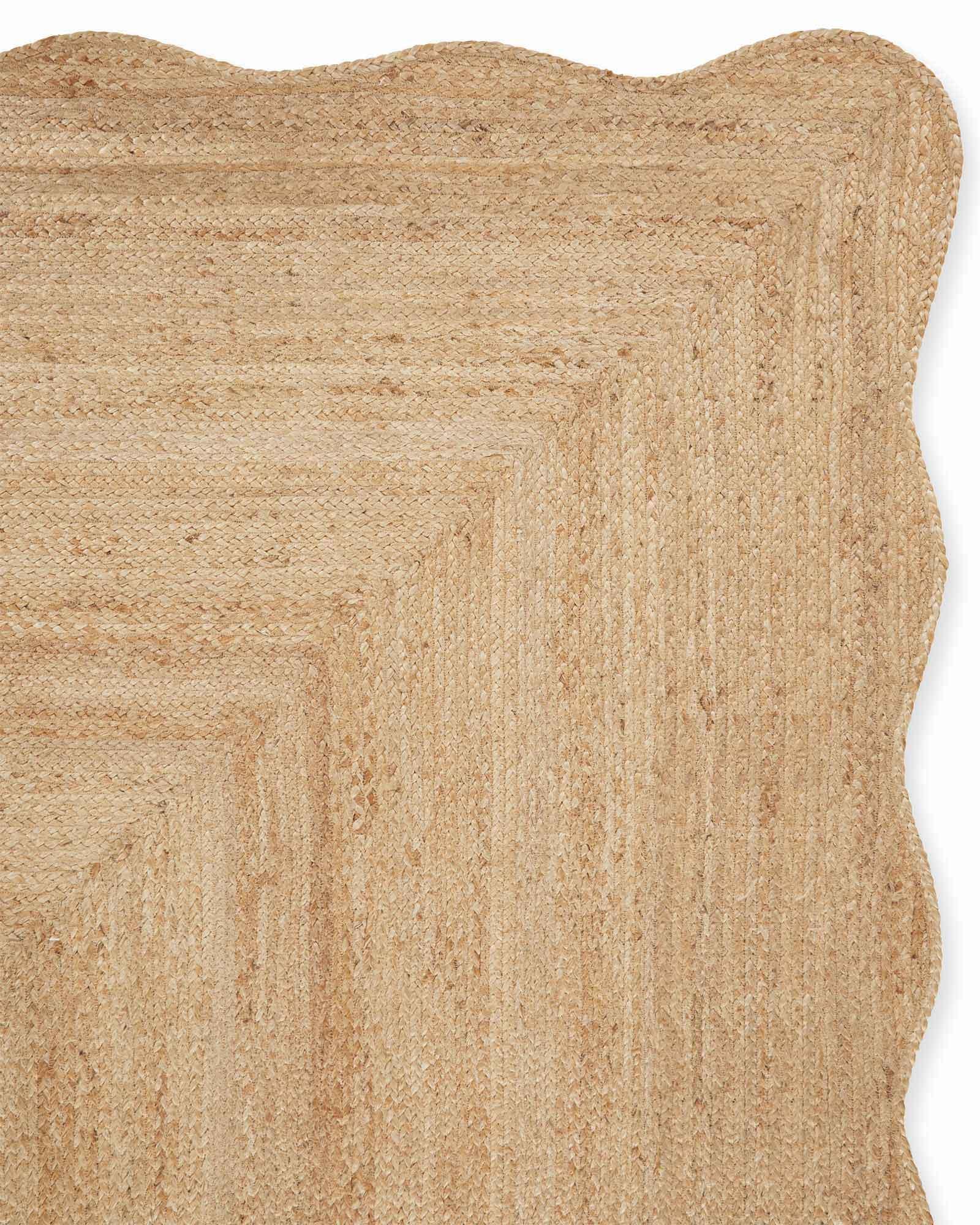 Scallop Jute Rug Serena and Lily