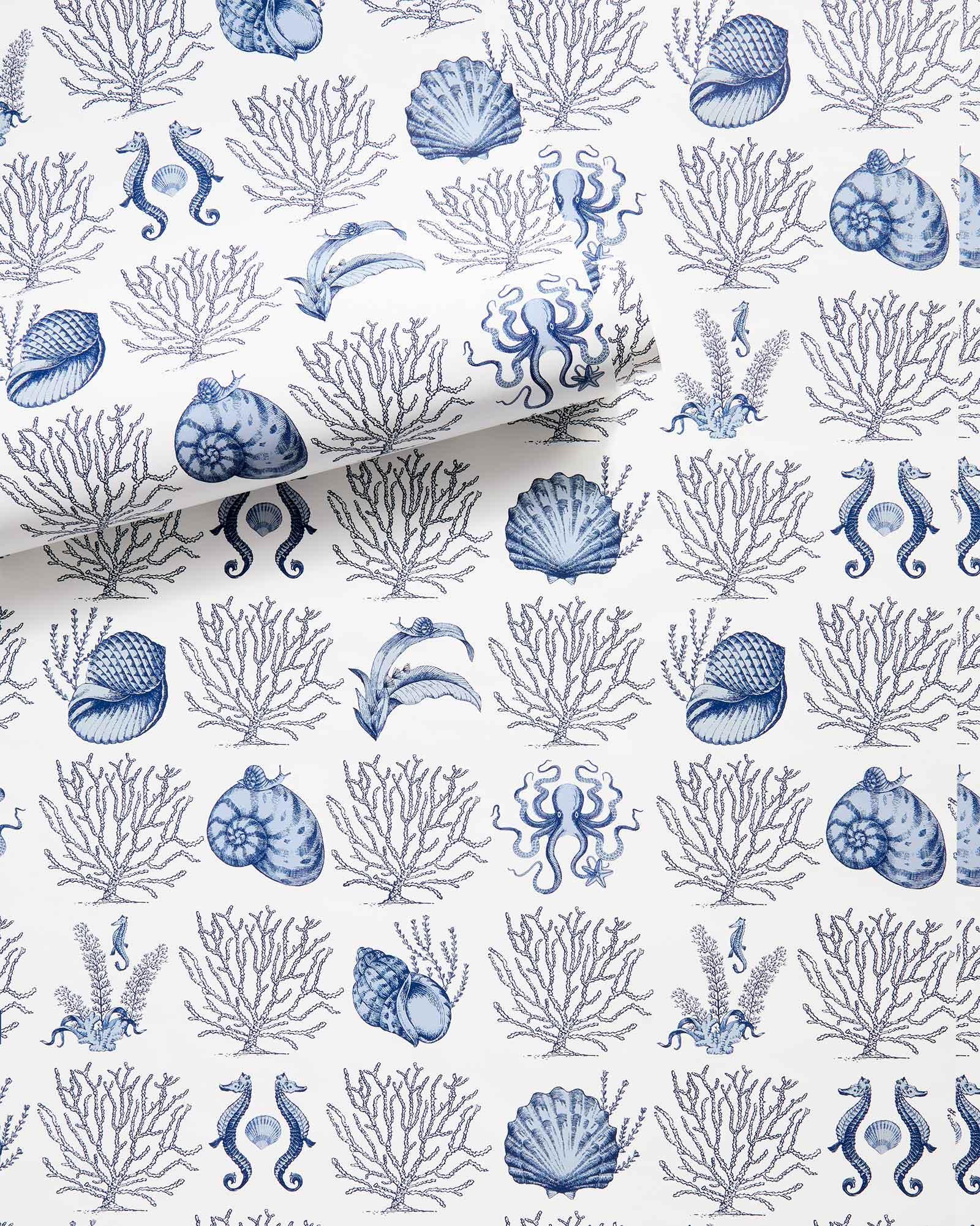 Sealife Wallpaper Swatch Serena and Lily