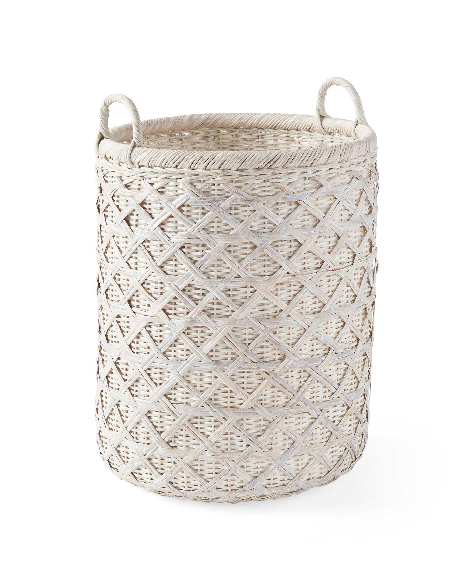 OVAL RATTAN STORAGE BASKETS - Privet House Supply