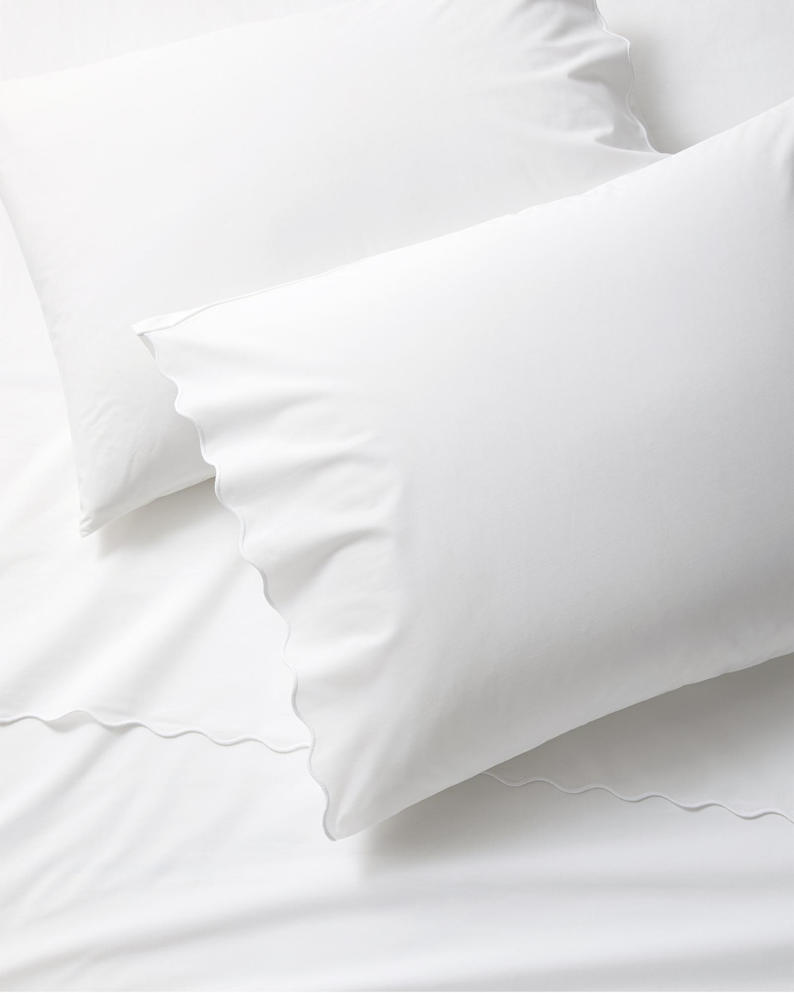 Wave Percale Sheet Set Serena and Lily