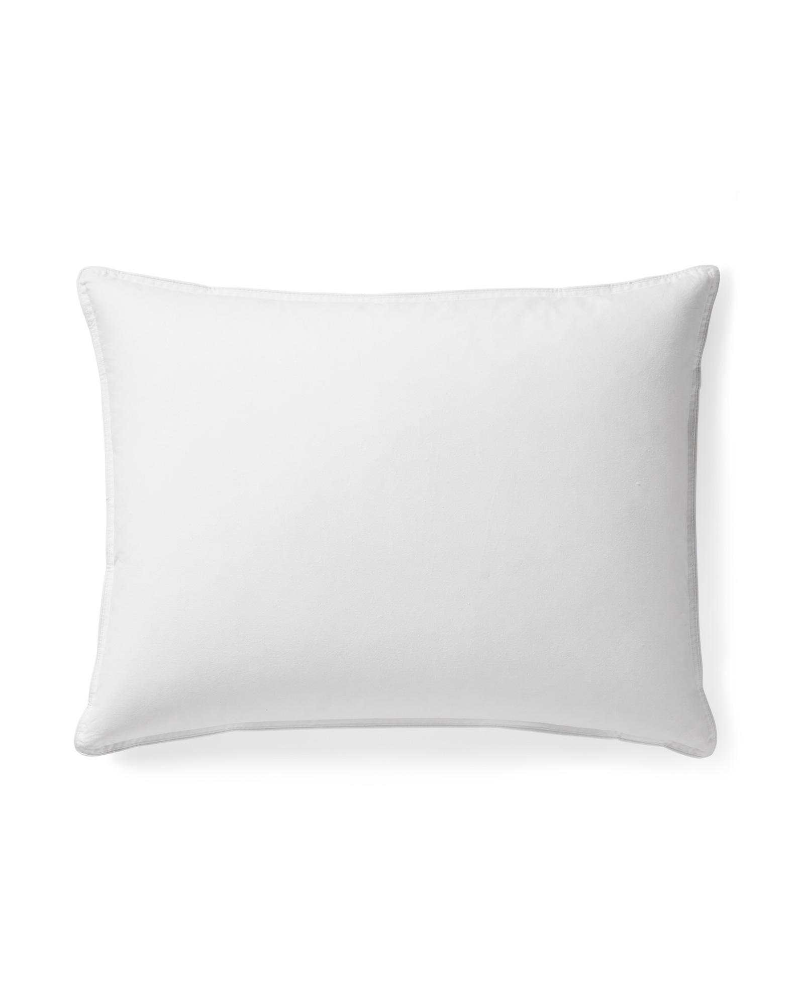 White Goose Feather & Down Pillow Insert - 18 x 18