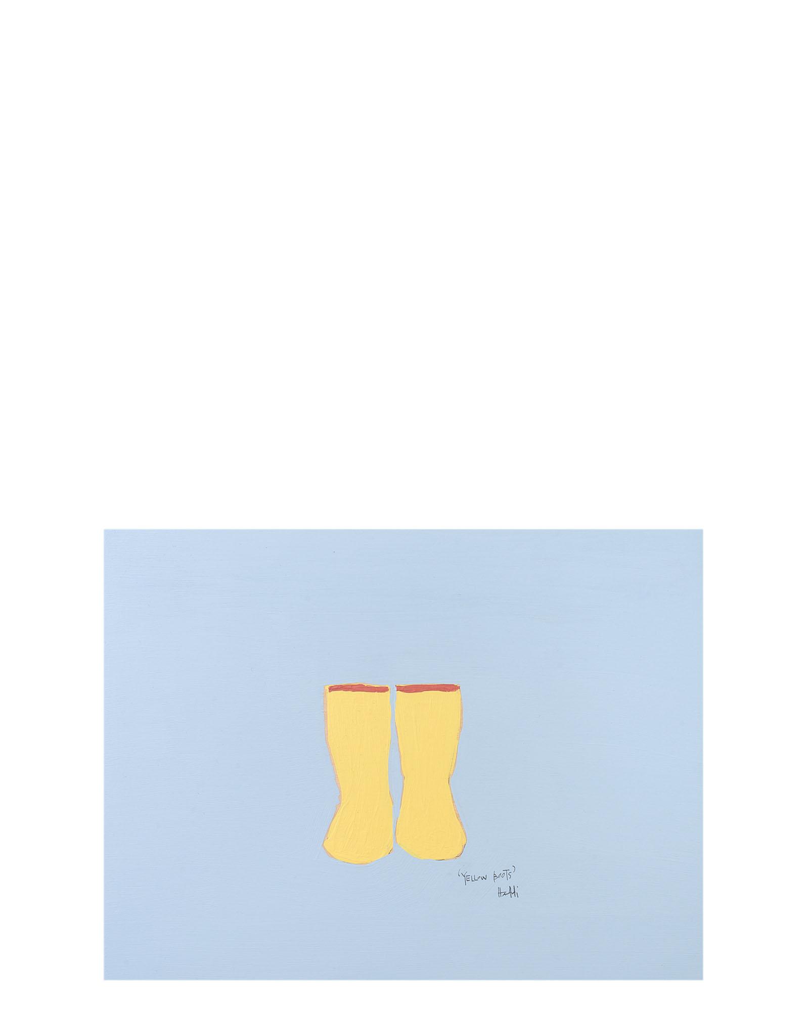 Yellow Boots by Holly Addi Serena and Lily