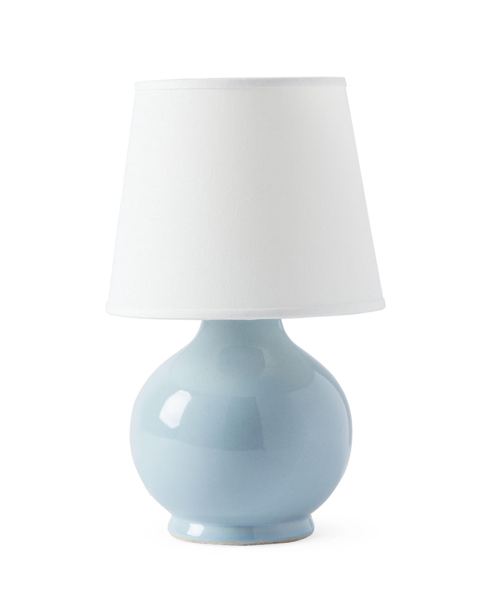 Pale blue sale bedside lamps