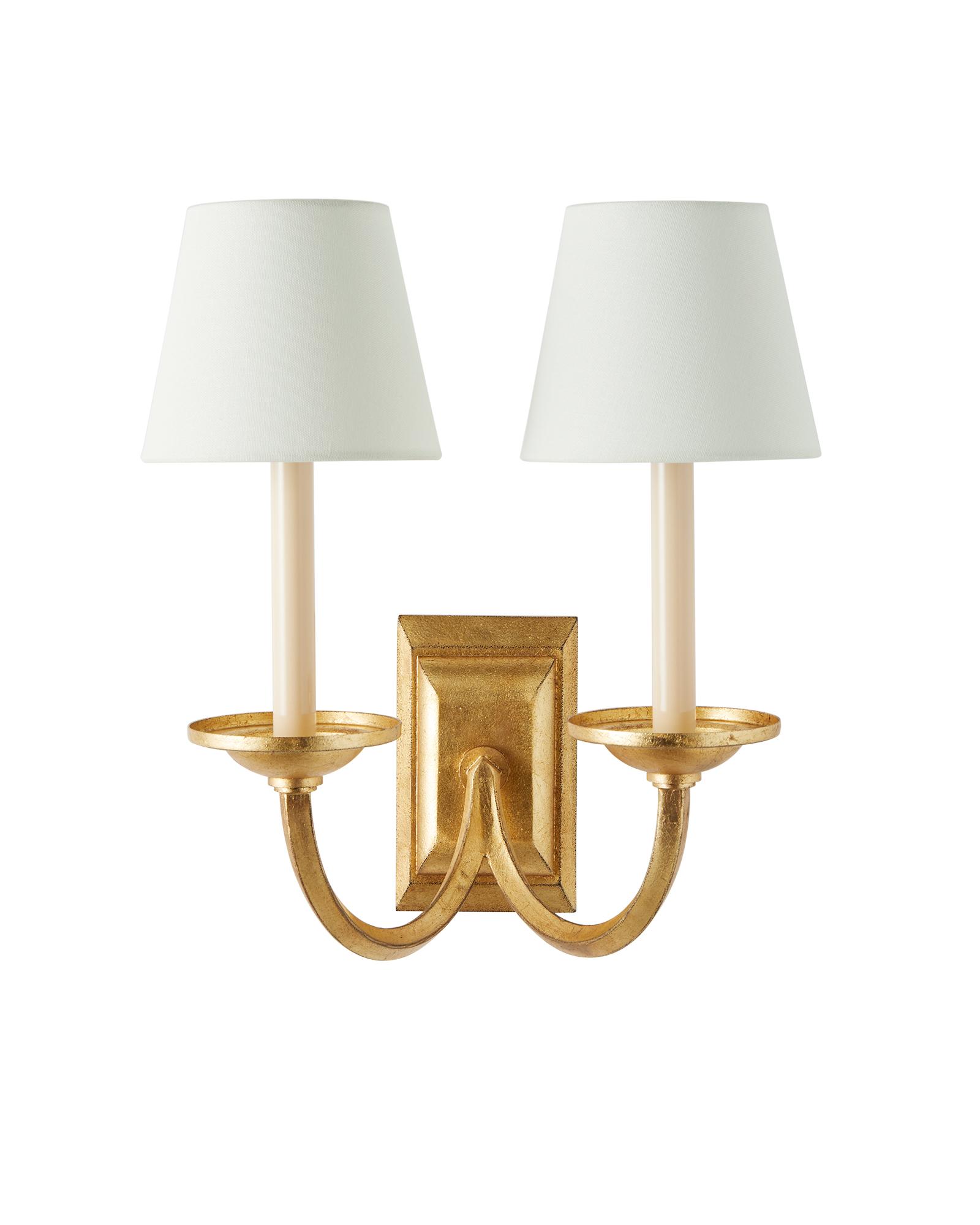 Brass deals arm sconce