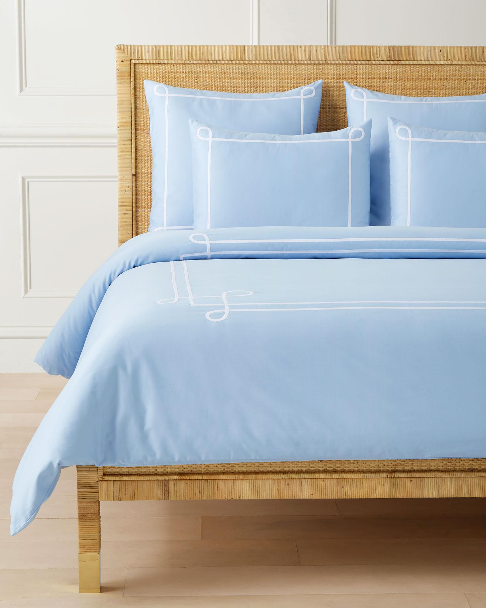 Southport Sateen Duvet Cover Serena and Lily