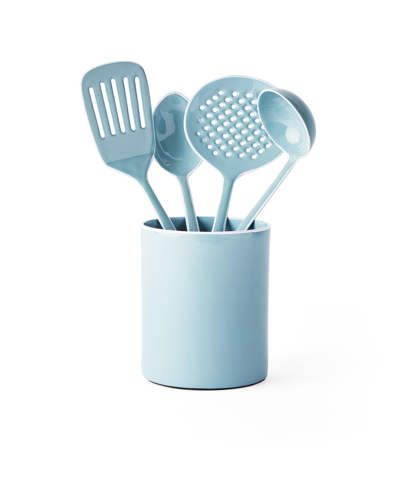 Stainless Steel Cooking Utensils  Stainless steel cooking utensils, Utensil  holder, Utensil