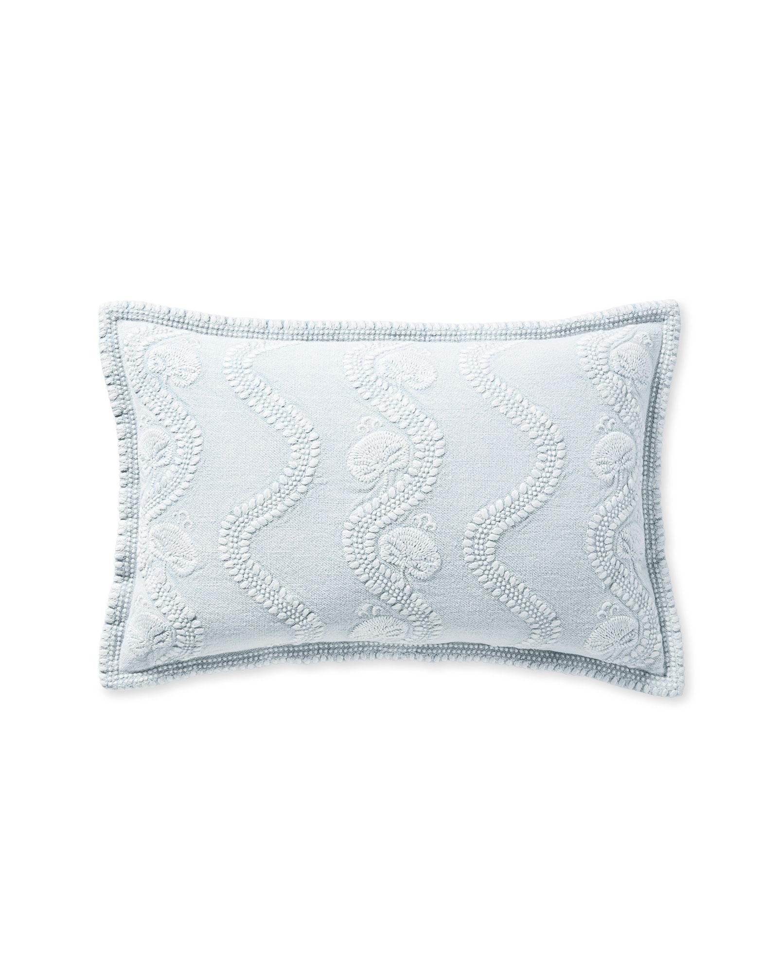 Fairhope Pillow Cover in Coastal Blue, 22 Sq | Serena & Lily