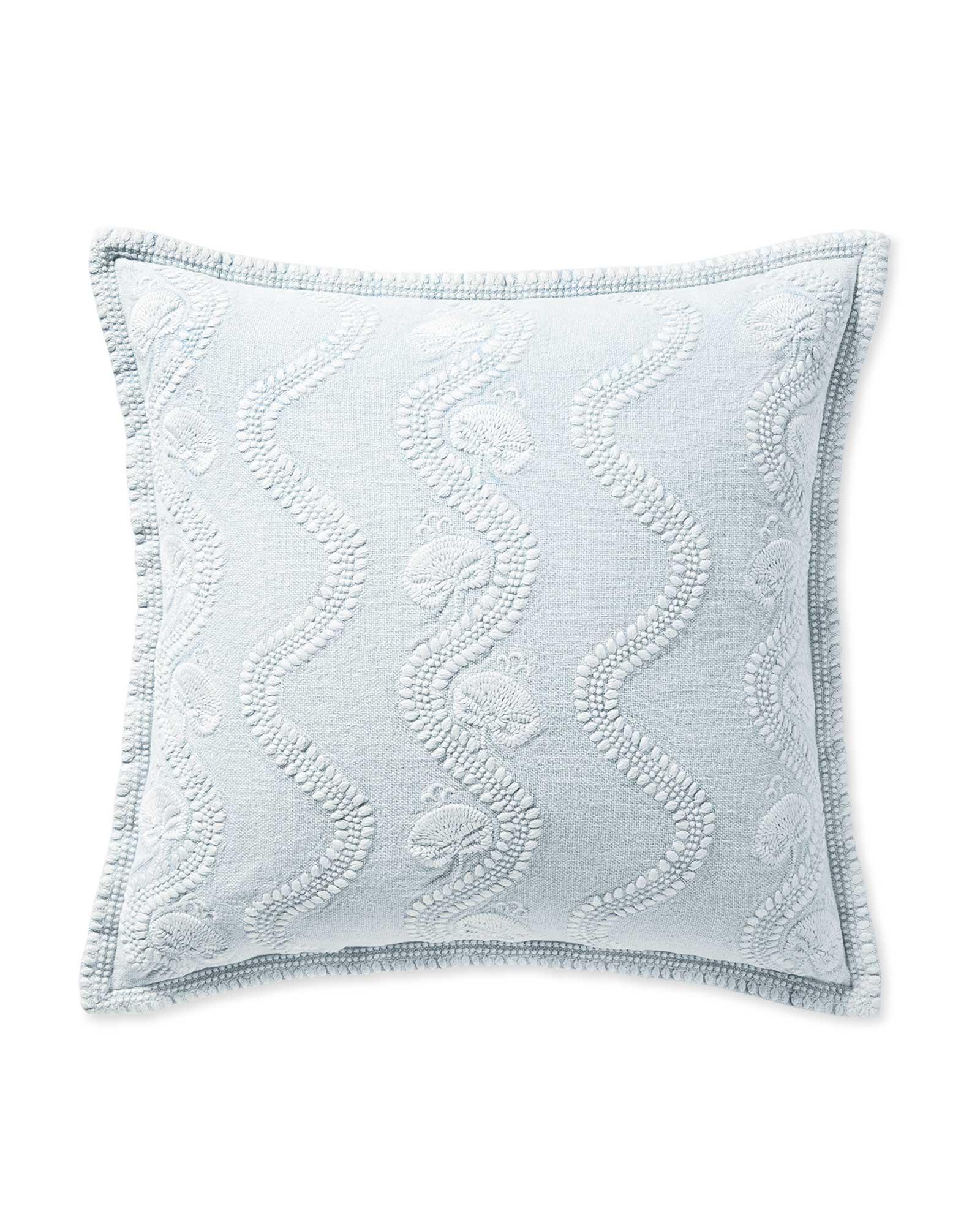 Blue decorative pillow covers hot sale