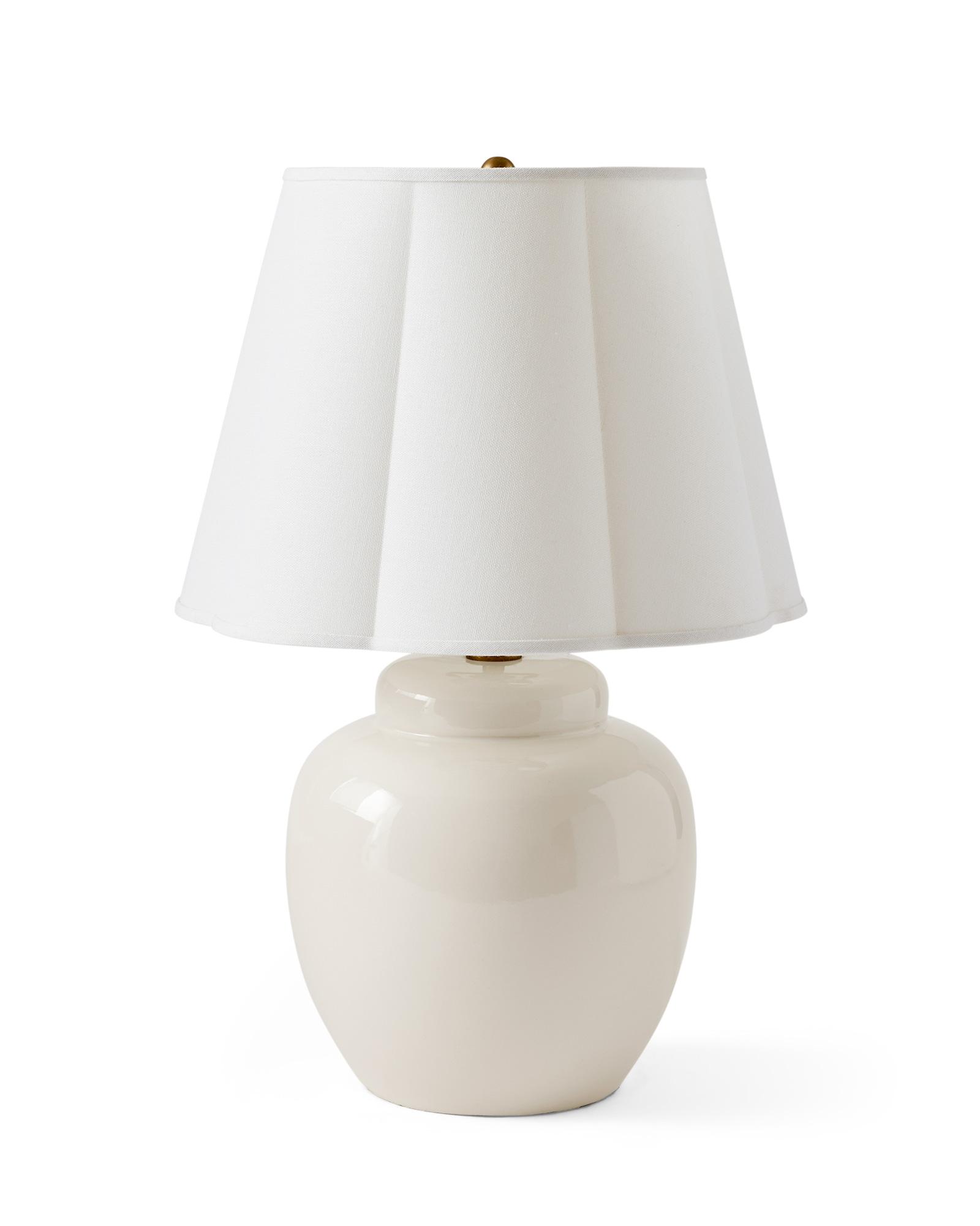 White light best sale table lamp