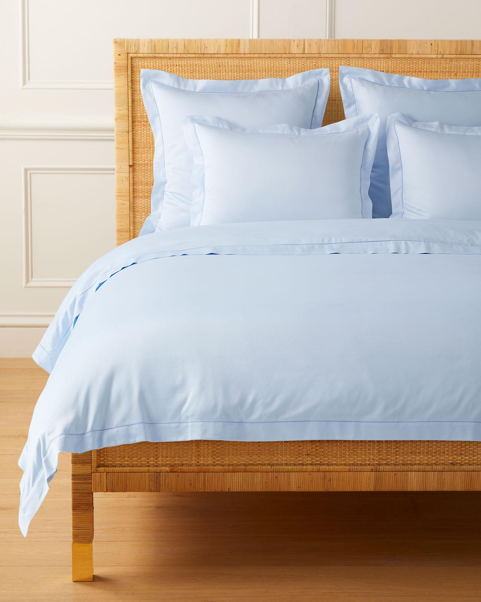 Sutton Sateen Duvet Cover Serena and Lily