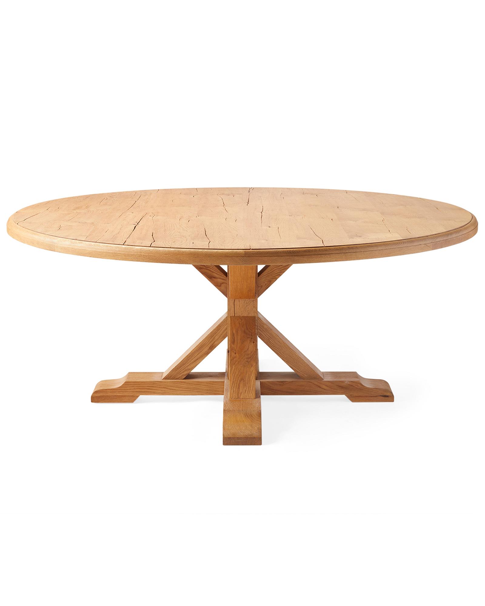 Lake House Round Dining Table Serena and Lily