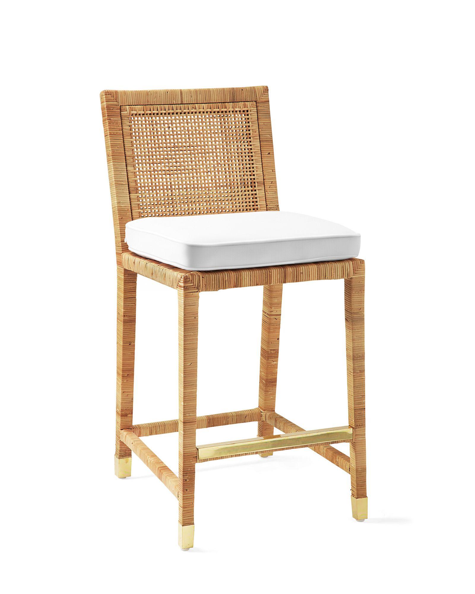 Counter stools rattan hot sale