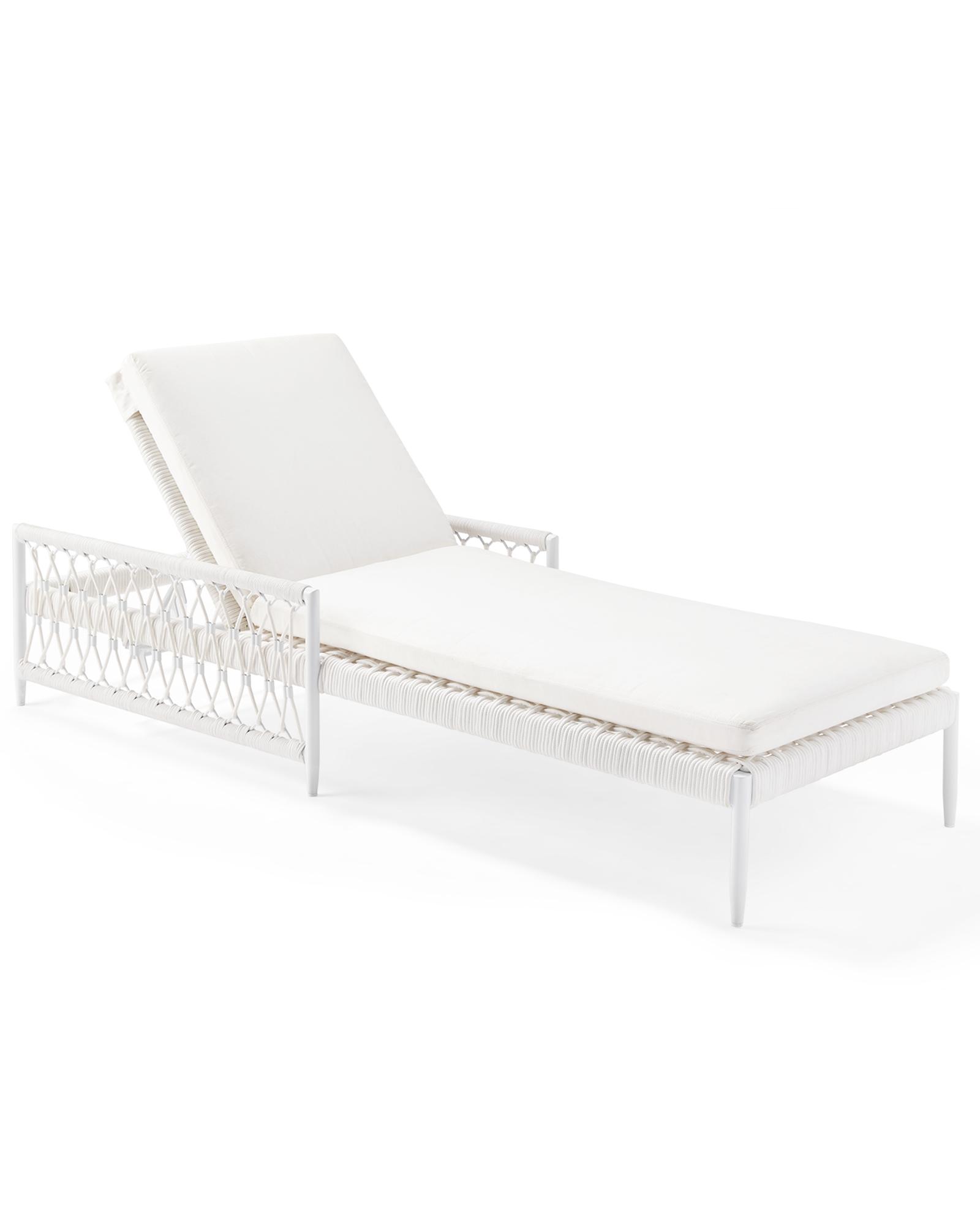 Salt Creek Chaise White Serena and Lily