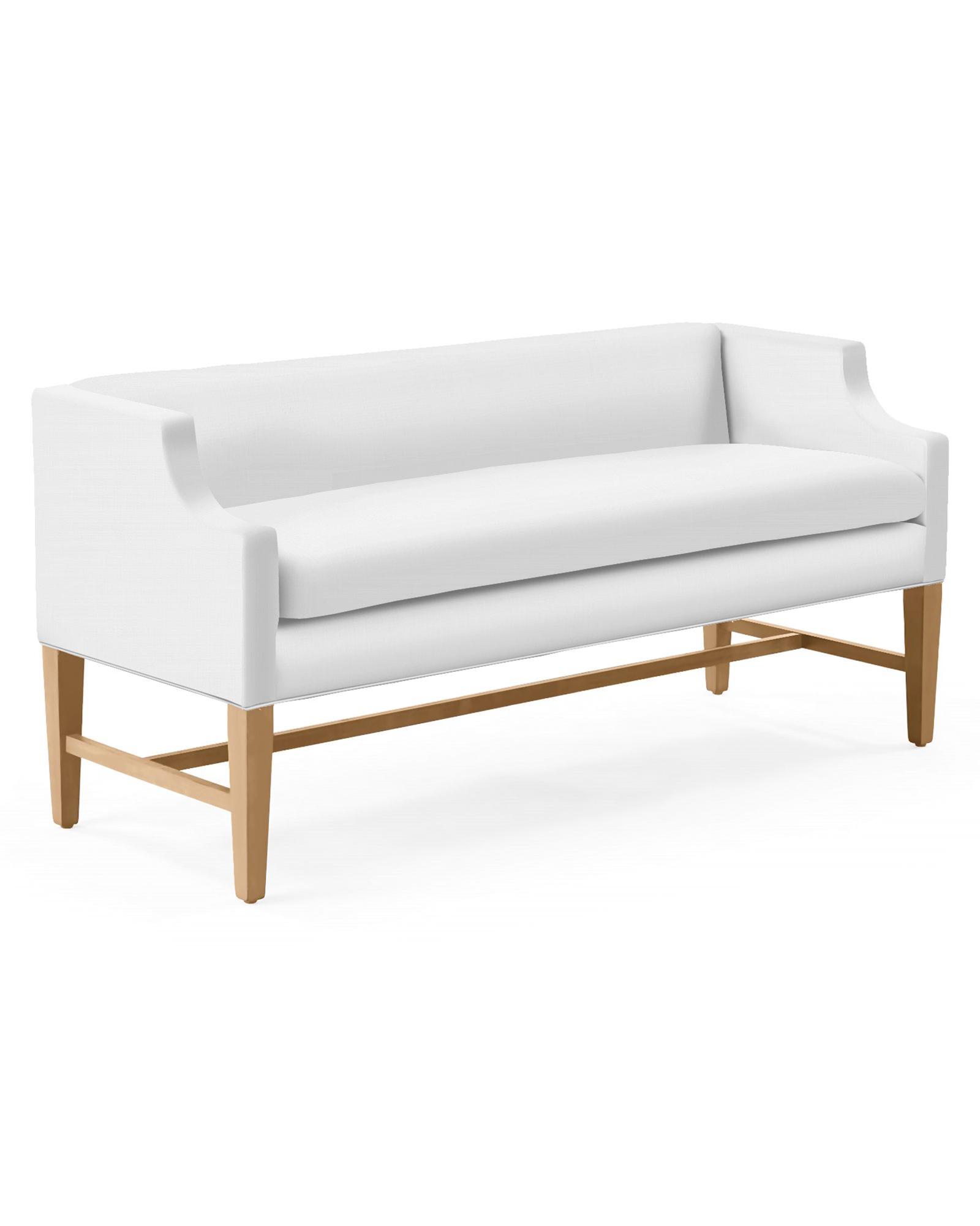 Grady Notch Arm Bench | Serena & Lily