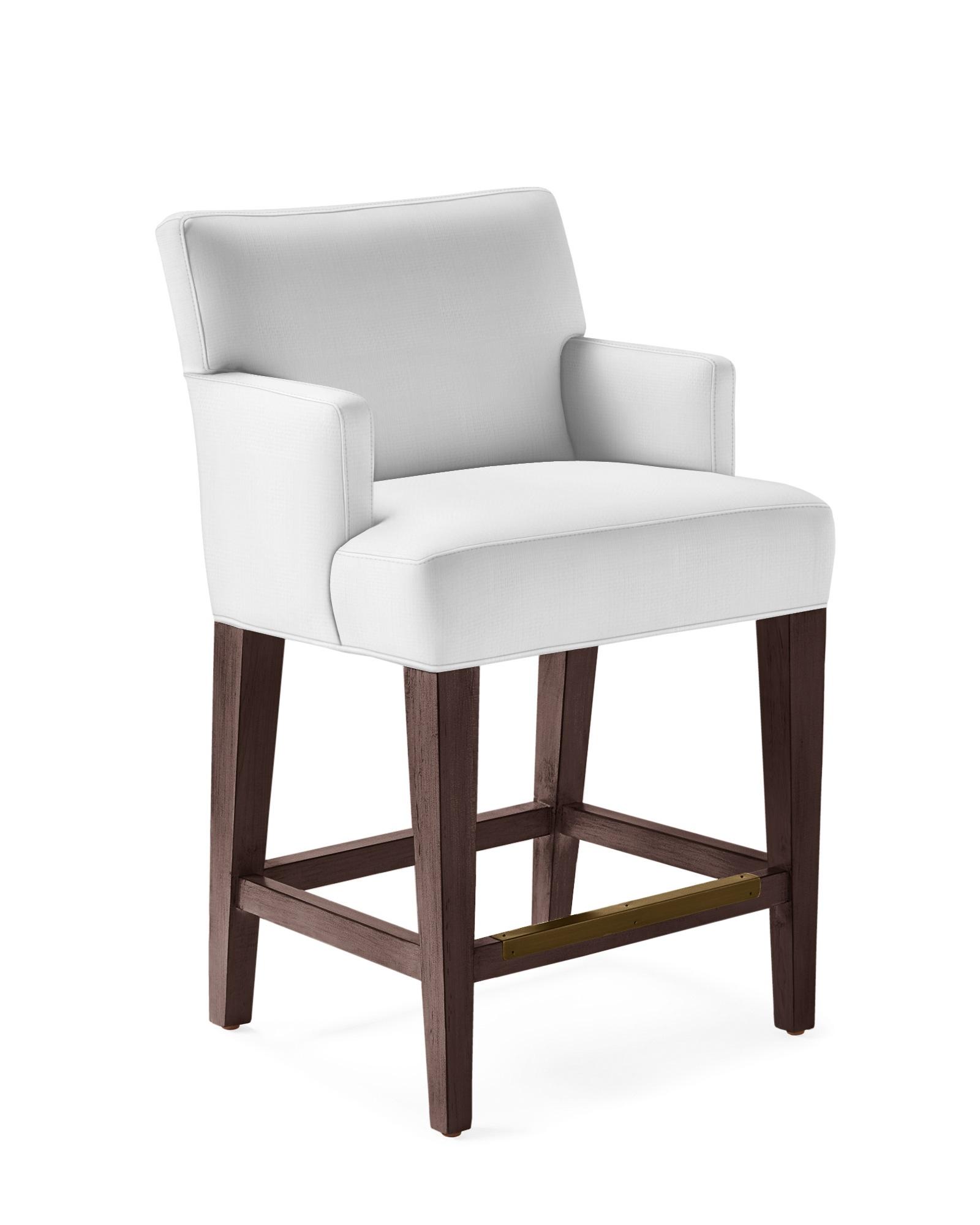 Ross Armed Counter Stool Serena and Lily