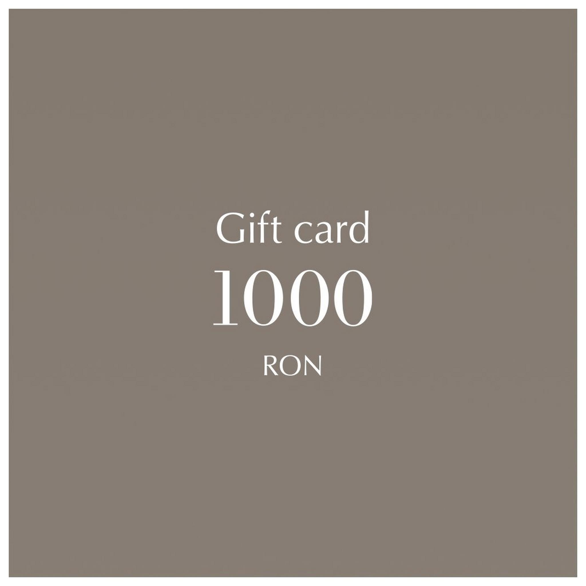 Card cadou - 1.000 RON