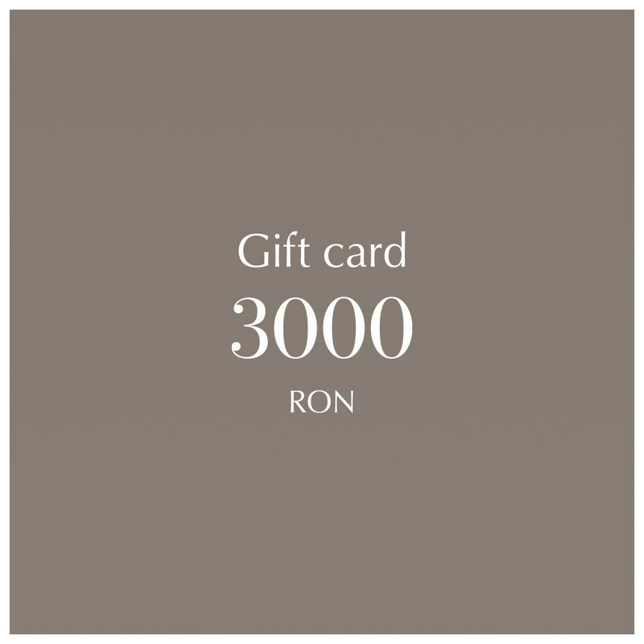 Card cadou - 3.000 RON