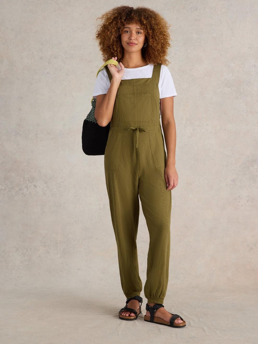 Daphne Jersey Dungaree