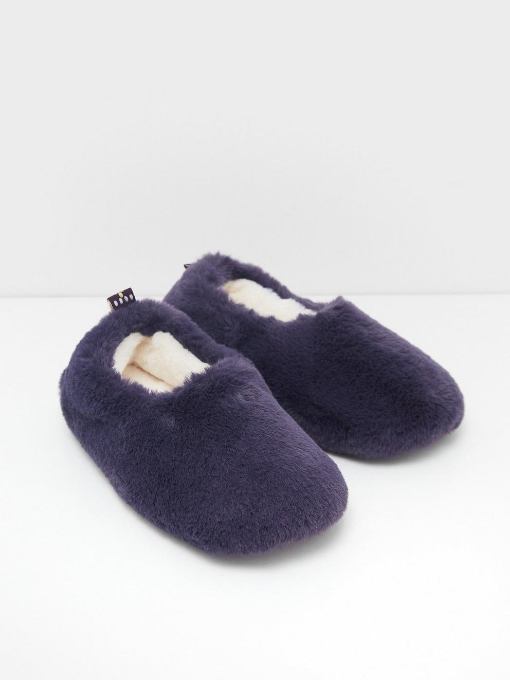 Faux Fur Closed Back Slipper