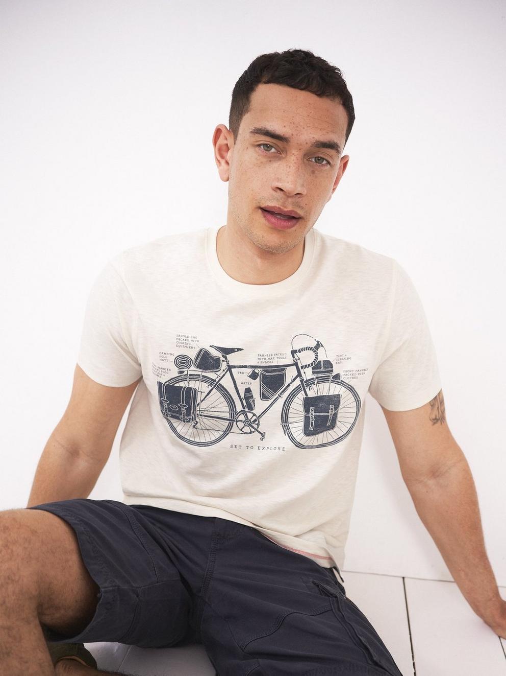 Explore Bike Graphic Tee
