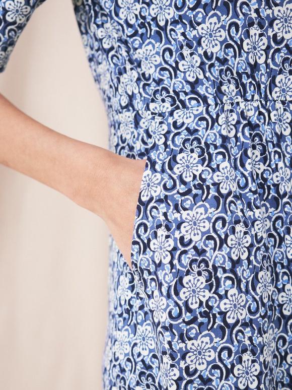 Kara Eco Vero Jersey Dress In Soft Cotton