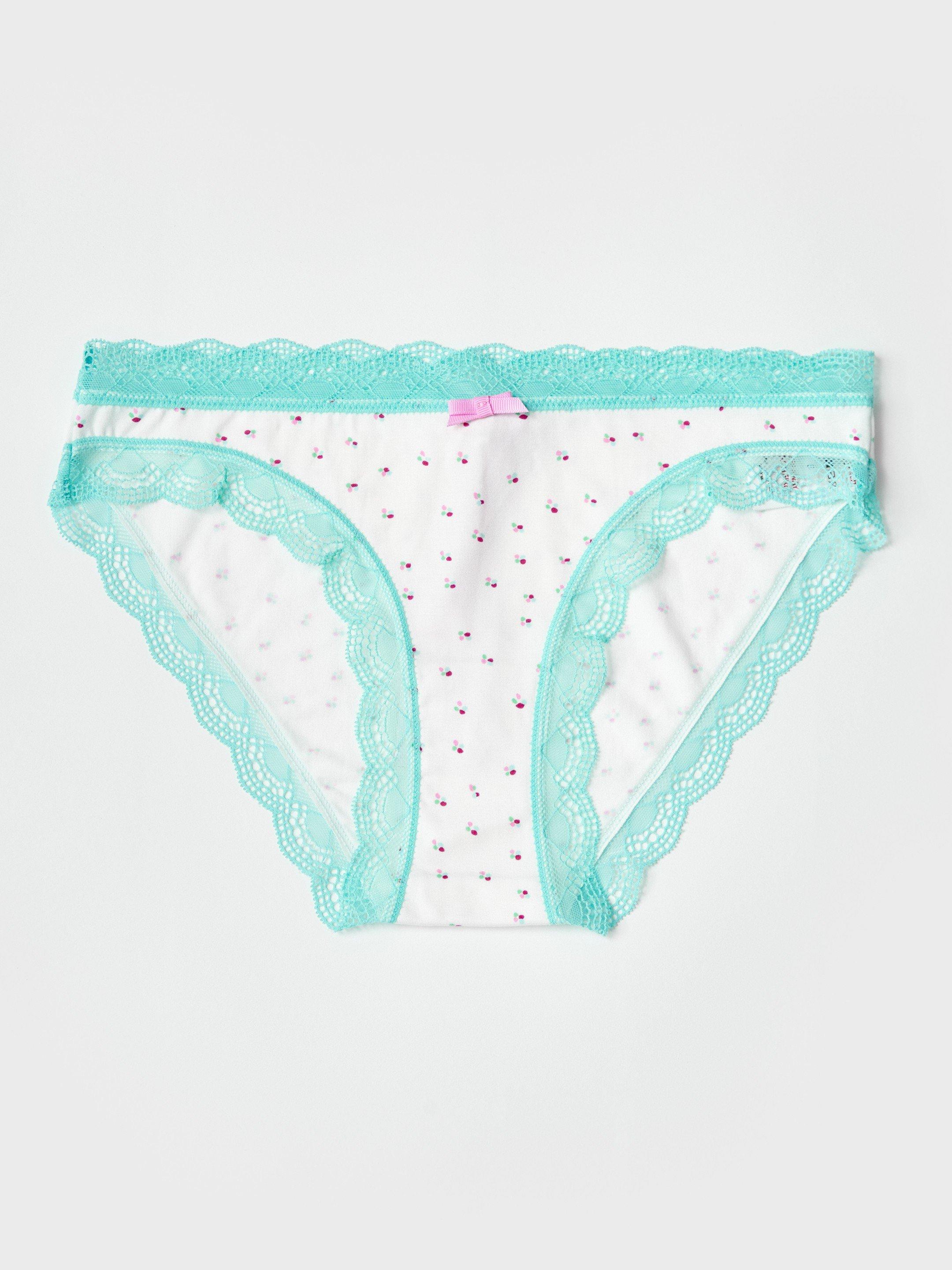 Underwear, Knicker 3 Pack Pinkmlt - White Stuff Womens