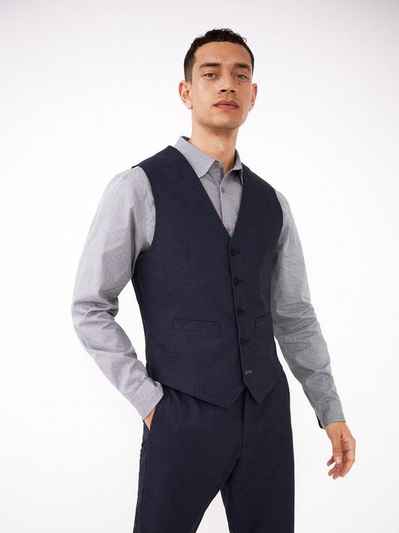 Abbott Linen Waistcoat