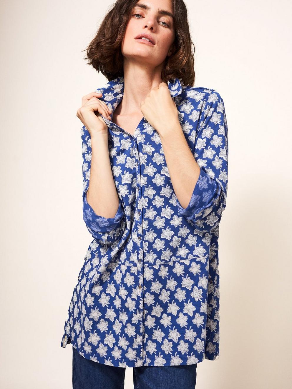 Lottie Longline Mix Shirt