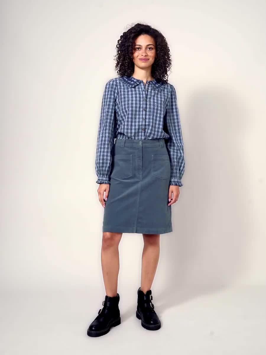 Melody Organic Cord Skirt