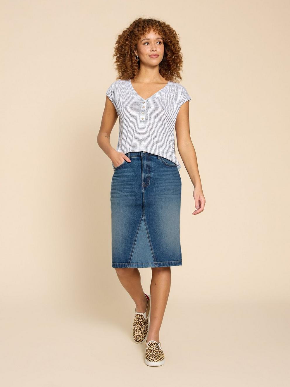 Jemma Denim Skirt