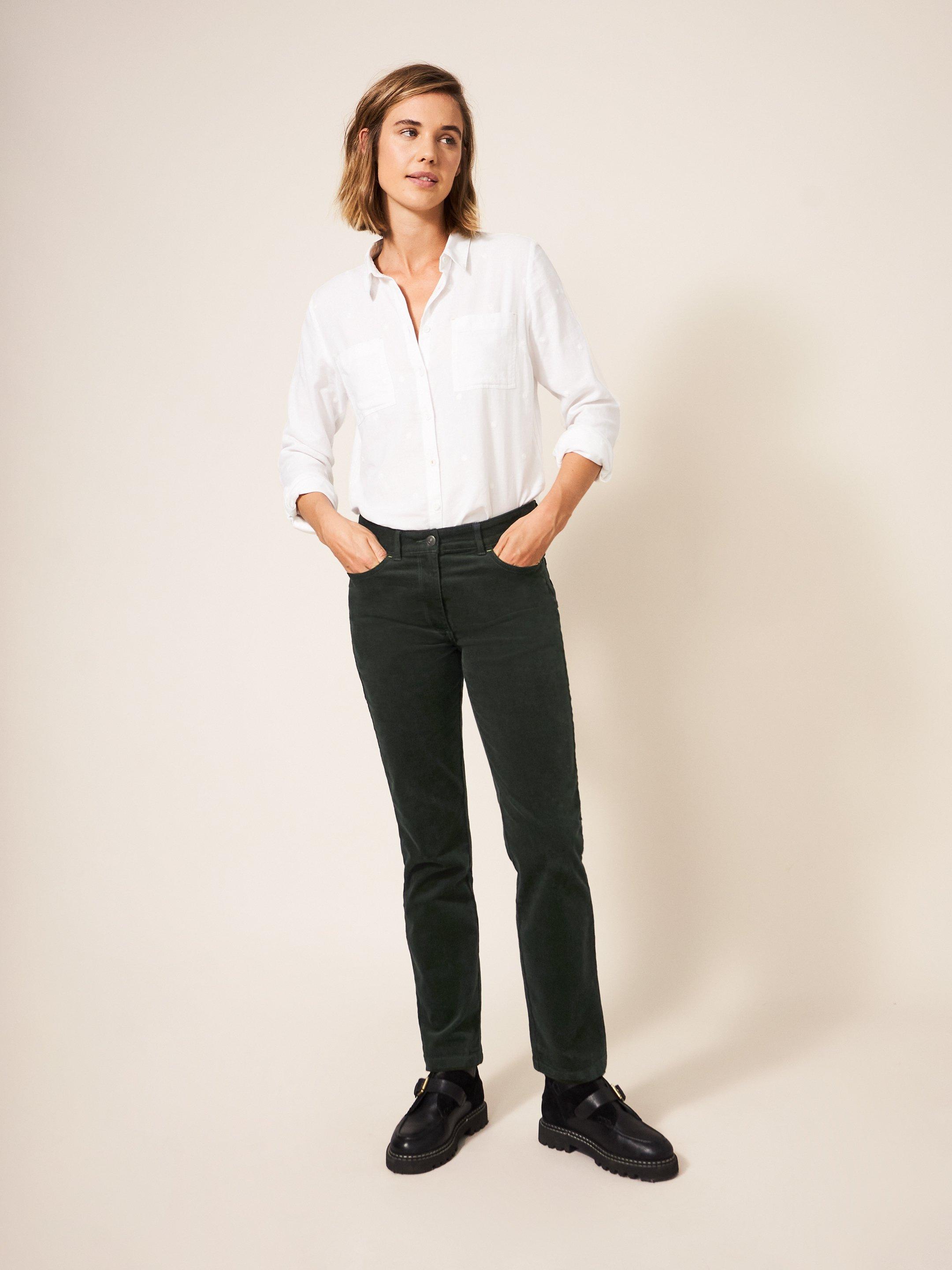 Brooke Straight Cord Trouser