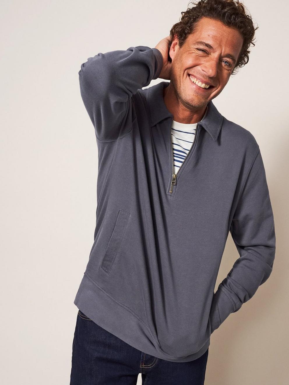 Ashby Half Zip Sweat