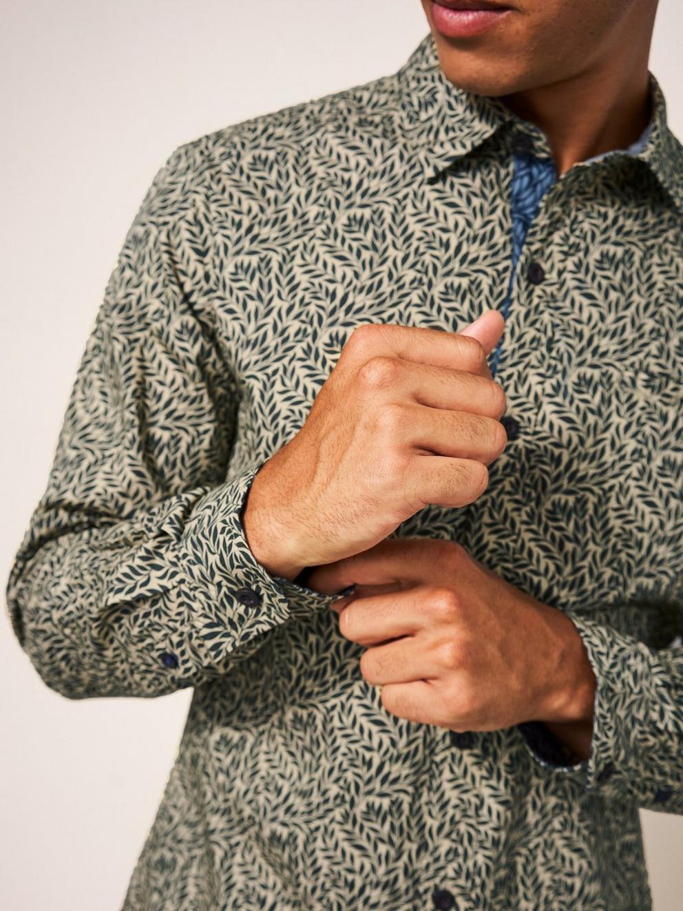 Leaf Printed Shirt